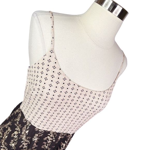 Forever 21 Floral Patternblock Midi / Maxi Dress - Size Small - Picture 4 of 7